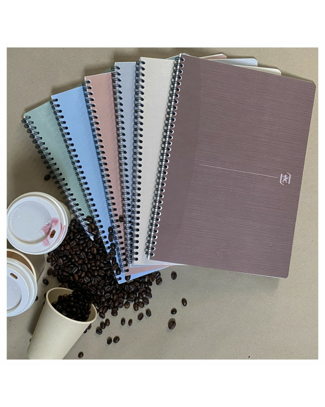 Oxford Notebook My Rec'up A5 olijfgroen – notitieboek kopen bij Scholis