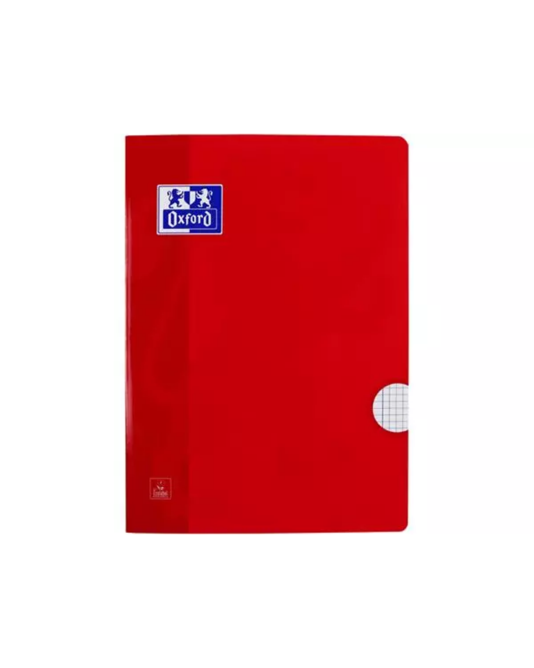 Oxford schoolschrift A4 geruit rood – opvallende kaft voor wiskunde