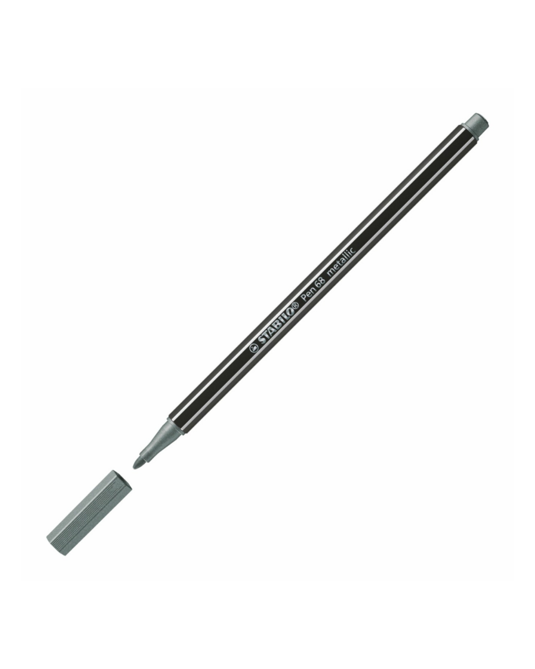 STABILO Pen 68 Metallic punt detail – 1,4 mm tip