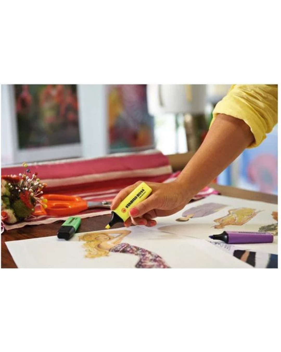 STABILO BOSS ORIGINAL etui gesloten – handige opberging