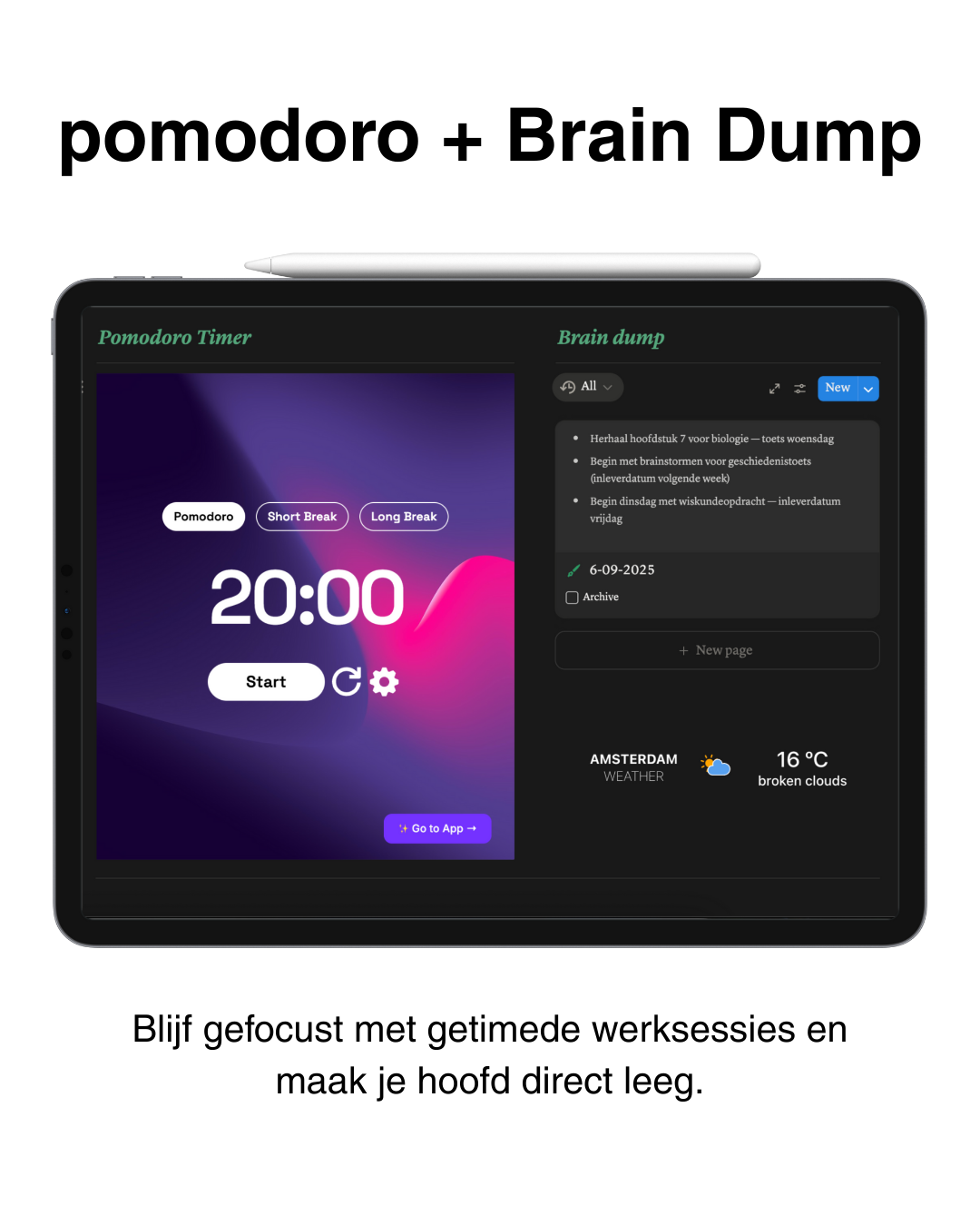 Ultieme Studentenplanner Notion-template (afbeelding 7)